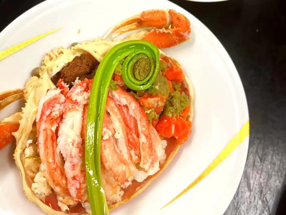 魚吉の料理の一例